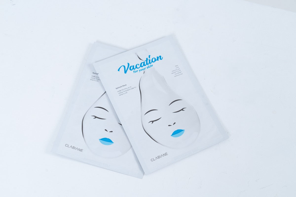 Clabiane Vacation Face Mask sheet mask packs